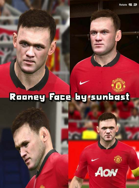 Pro Evolution Soccer 2011 - Menu M.United and Rooney