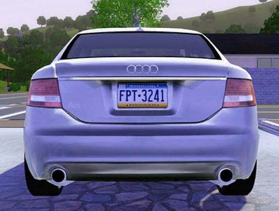 второй скриншот из Дополнительный объект для The Sims 3: Audi A6