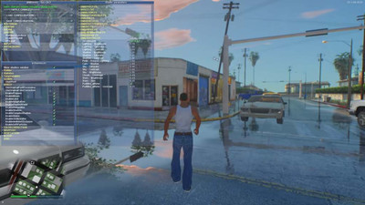 второй скриншот из Супер мод до GTA San Andreas GSC-MODS beta 1