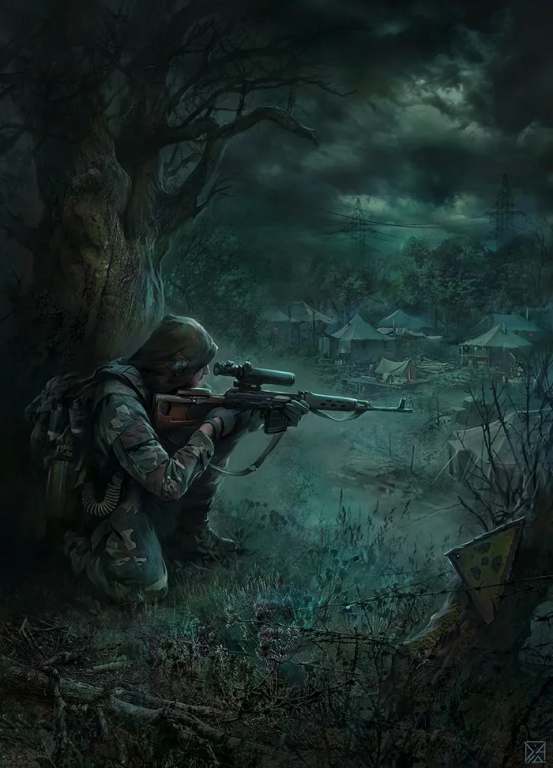 S.T.A.L.K.E.R - Чистое небо (снайперский пкм) S.T.A.L.K.E.R - Чистое небо (снайперский пкм)