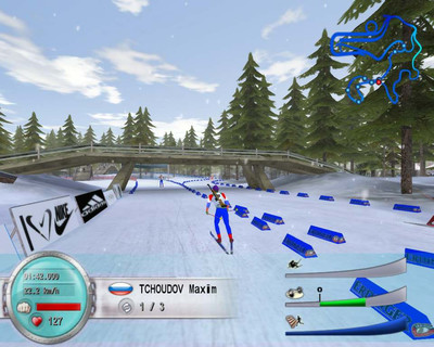 второй скриншот из Моды для игры Biathlon 2006 - Go For Gold