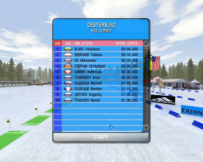 третий скриншот из Моды для игры Biathlon 2006 - Go For Gold