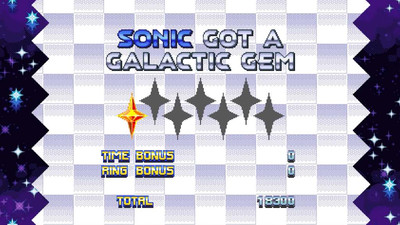 второй скриншот из Sonic Galactic