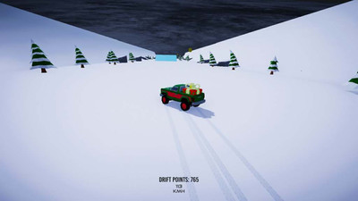 четвертый скриншот из Christmas Drift - Delivery Simulator