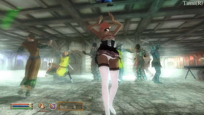 третий скриншот из TES 4 / IV: Oblivion Colourwheels Sexy Dance Club Beta v3