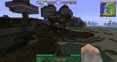 первый скриншот из Minecraft Last Days [2.2 final] и Nature [2.0 final]