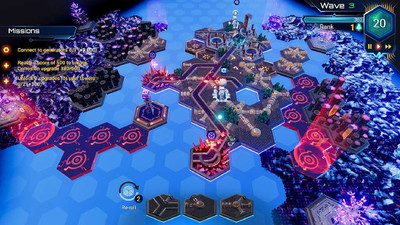 четвертый скриншот из HexaScape: Cyber Defense
