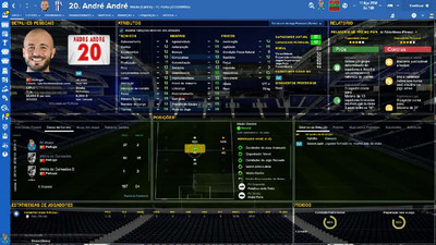 первый скриншот из Football Manager 2018 - Мегапак фото игроков и персонала в стиле Cut-Out -ver.2.0-