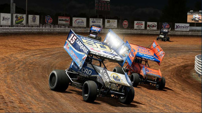 четвертый скриншот из World of Outlaws: Dirt Racing 24 Gold Edition