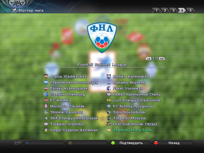 второй скриншот из MyPES 2011 RFPL