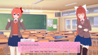 первый скриншот из Hentai Literature Club