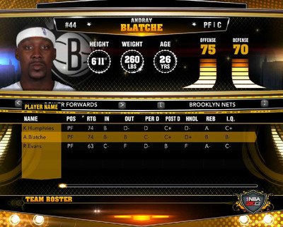 третий скриншот из NBA 2K13 Landxx Roster V10