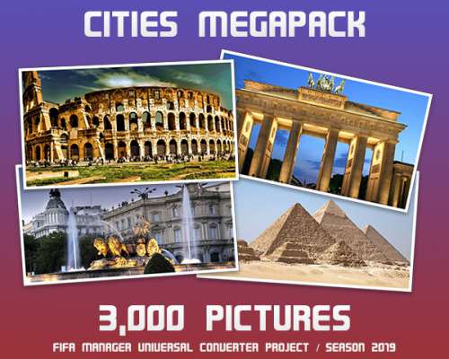 FIFA Manager 13 - Cities Megapack (пак фотографий городов)