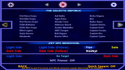 второй скриншот из Star Wars Knights of the Force