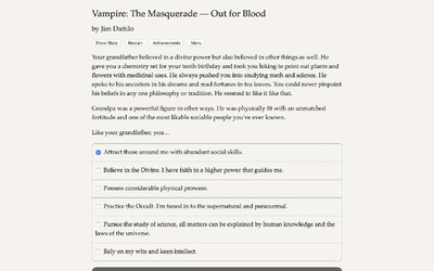 второй скриншот из Vampire: The Masquerade — Out for Blood