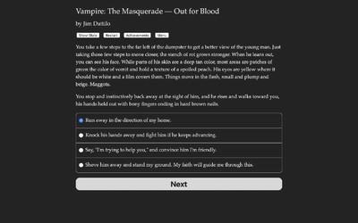 первый скриншот из Vampire: The Masquerade — Out for Blood