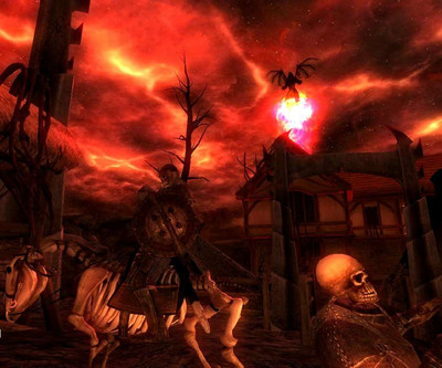 первый скриншот из TES IV: Oblivion - мод "Живые и Мертвые" (Закусочная "У Семи Дорог")