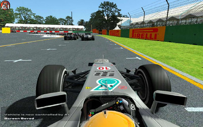 второй скриншот из rFactor 2 - F1RFT mod 2013