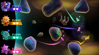 второй скриншот из Which Way Up: Galaxy Games
