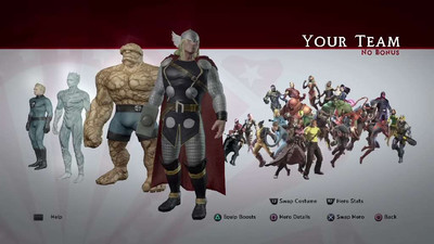 второй скриншот из Набор персонажей игровых для Marvel ultimate alliance