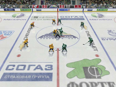 первый скриншот из RHL 11 Mod / РХЛ 11 (NHL 09)