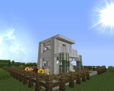 второй скриншот из Minecraft - NewLife resource pack