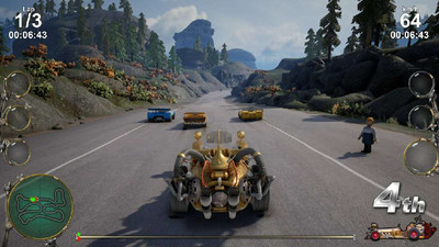 четвертый скриншот из Pinchcliffe Grand Prix