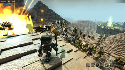 третий скриншот из Block Fortress 2