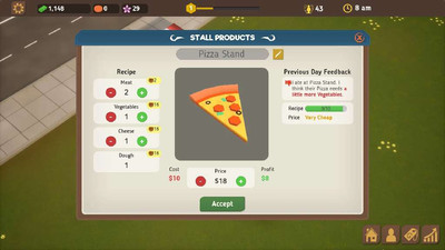 четвертый скриншот из Food Park Manager