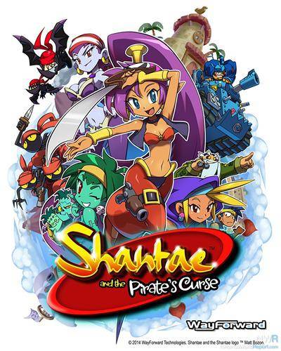 Обложка Shantae and the Pirate's Curse