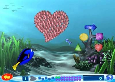 второй скриншот из Disney•Pixar Finding Nemo: Nemo's Underwater World of Fun / В поисках Немо: Морские забавы