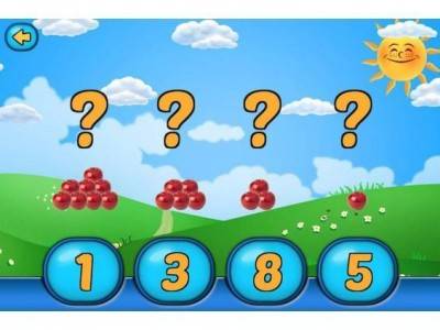 второй скриншот из Набор игр по математике для детей 3-5 лет