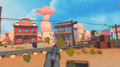 третий скриншот из Crazy Chicken VR Blast