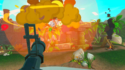 второй скриншот из Crazy Chicken VR Blast
