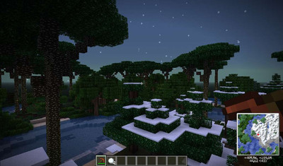третий скриншот из Minecraft - Twilight Forest