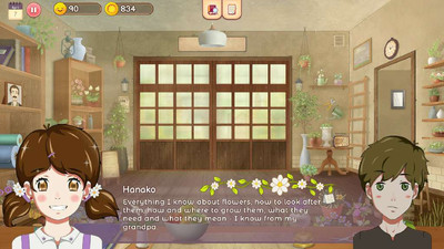 второй скриншот из Hanako's Flower Shop