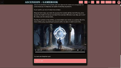второй скриншот из Ascension Gamebook