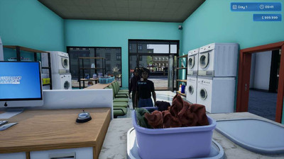 второй скриншот из Laundromat Manager Simulator