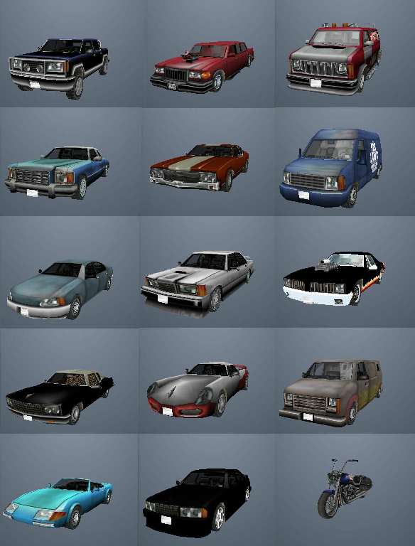 Mod Cars для Grand Theft Auto: San Andreas Mod Cars для Grand Theft Auto: San Andreas