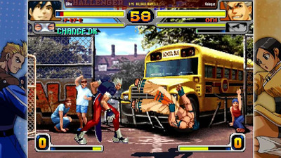 второй скриншот из Rage of the Dragons NEO