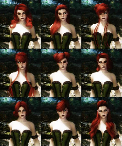 третий скриншот из The Elder Scrolls V: Skyrim - KS Hairdos - 400