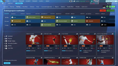 второй скриншот из Tennis Manager 25
