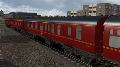 второй скриншот из Train Simulator 2014-2017 / Railworks - Пассажирские вагоны Mk1, Mk2E, Mk2D-F и Mk2F DBSO
