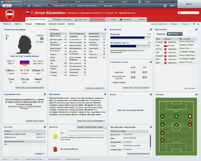 четвертый скриншот из Football Manager 2012 - РПЛ