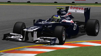 второй скриншот из rFactor - F1 RMT 2012 v2.0 MP