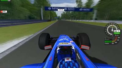 второй скриншот из rFactor - F1 2000 RVR
