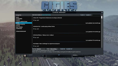 первый скриншот из Cities: Skylines [Steam Workshop Mods] [Global Pack] [All Update]
