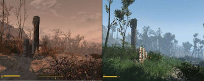 четвертый скриншот из Fallout 4 "GreenWorld" modpack 2.0