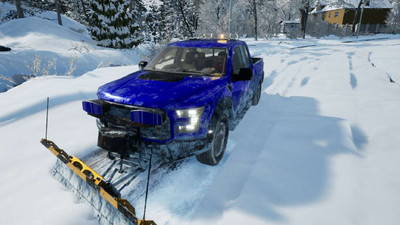 четвертый скриншот из Snow Plowing Simulator