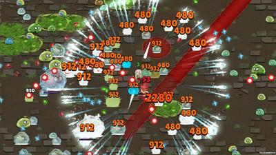 второй скриншот из Skewer of Heroes: Bubble Survivors